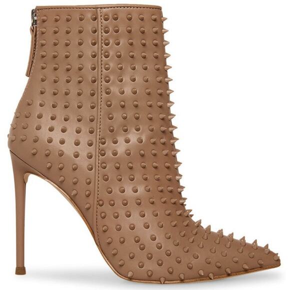 Steve Madden Women's Vapor Mocha Stiletto Heel Booties Size 6 - Picture 2 of 4